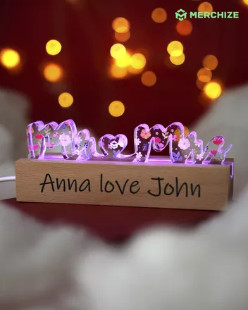 Name Night Light